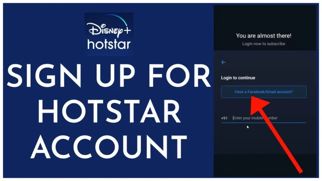 Sign Up for a Hotstar Account in USA
